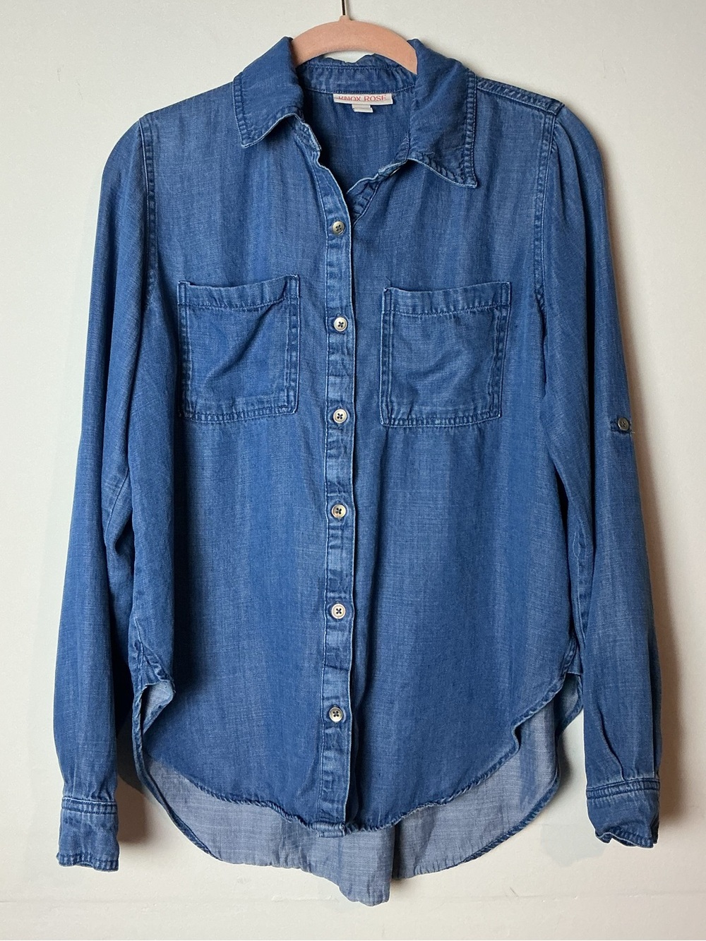 Knox Rose Women’s Button-Up Long Sleeve Size XS
